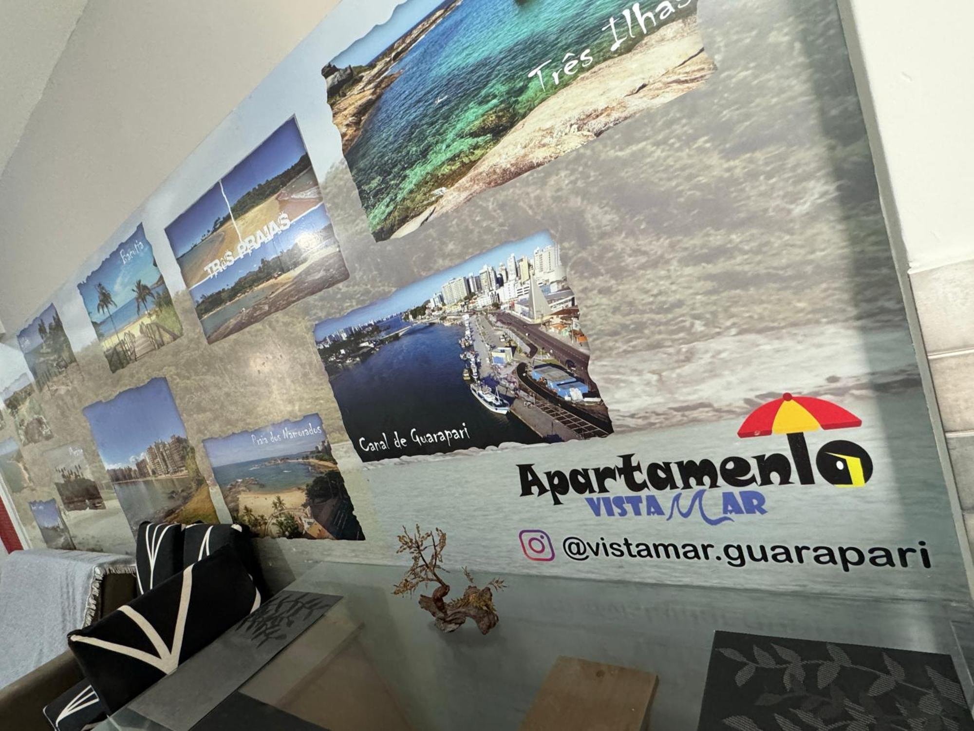 Apartamento Vista Mar: Beachfront 2-Bedroom with Elevator and Wi-Fi Guarapari Exterior photo